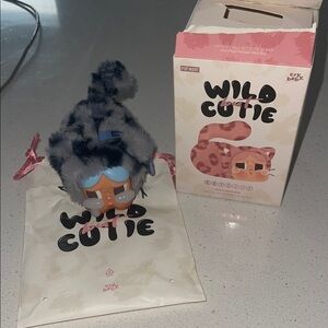 Cry Baby Wild Cutie Series - Vinyl plush pendant Denim Cutie